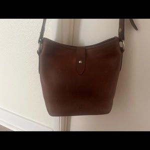 Brown Frye Leather Purse